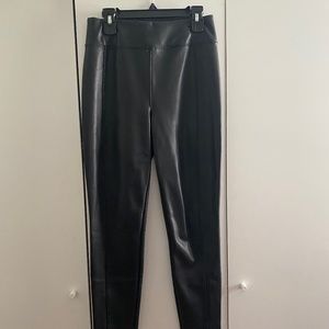 High-Waisted Faux Leather Leggings